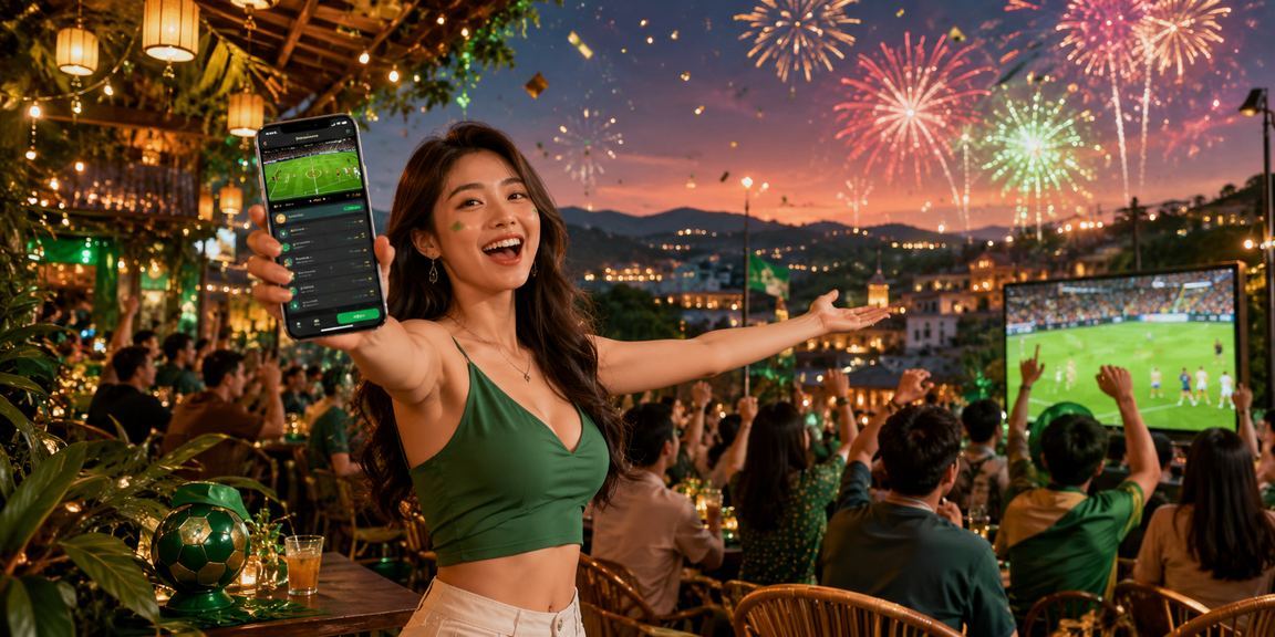 Người dùng ở Đà Lạt kiểm tra cấp độ VIP 26ty trên điện thoại bên tách cà phê buổi sáng
