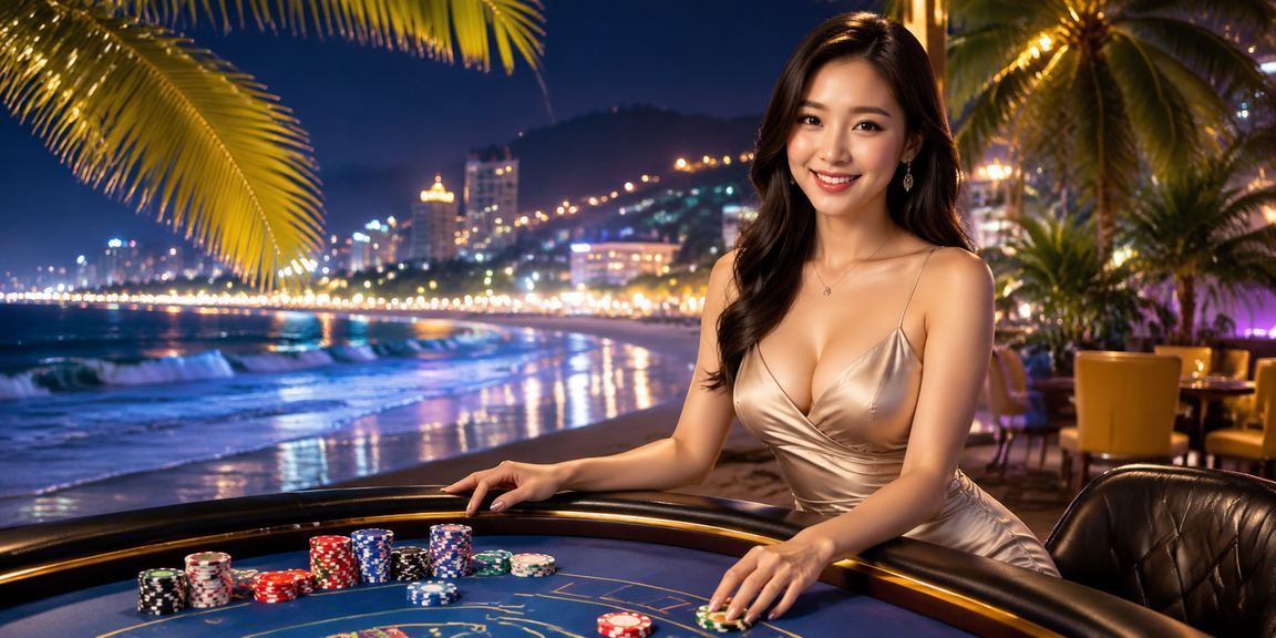 Không gian giải trí và xổ số tại bãi biển Vũng Tàu với điện thoại thông minh
